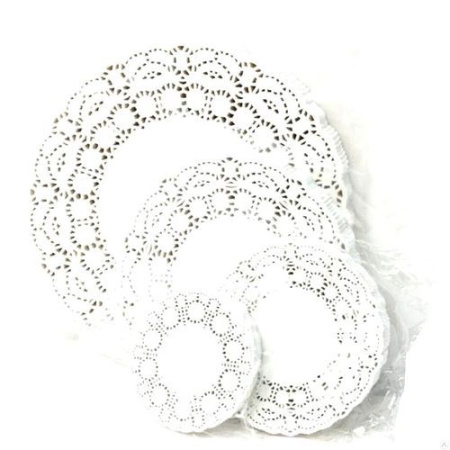 салфетки кругл. d=18 ажурные от производителя в Чебоксарах