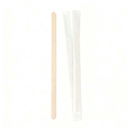 размешиватель деревянный 180х6х1,8 мм в инд. упаковке/250 *