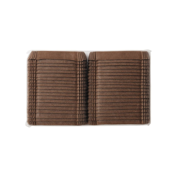 розетка для пирожн. овал 34х136 коричневая/1000