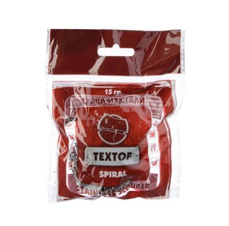 губка  Текстоп металическая спиральная *