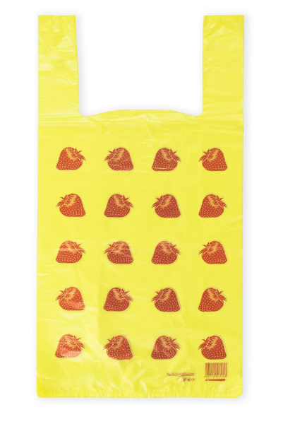 майки 29х57 Клубничка, желтые /100 от производителя в Чебоксарах