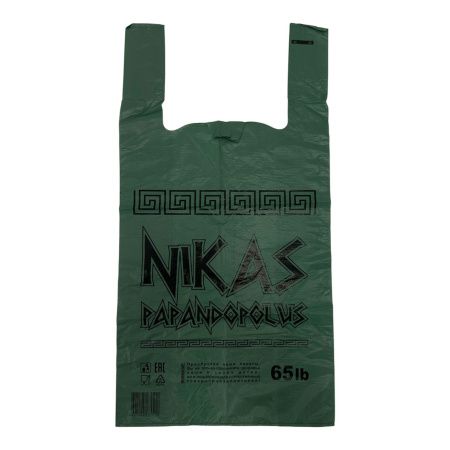 майки 30х55 Nikas ПНД зелен./100 *