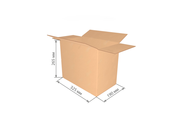 гофроящик 325х190х265 Т23С/20-25 шт *