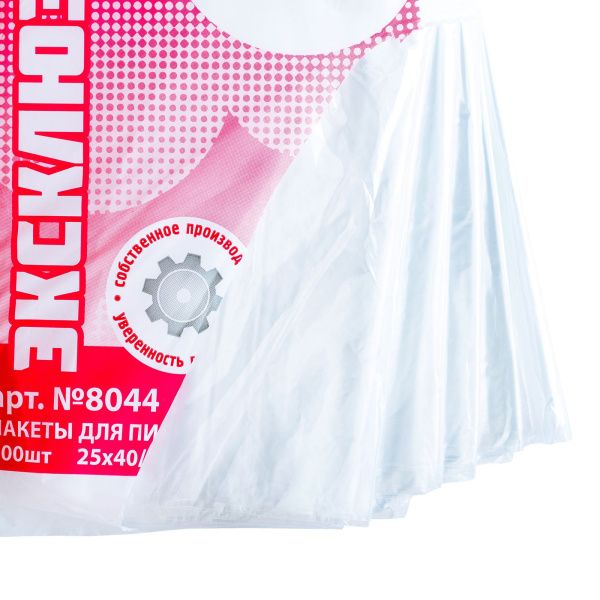 пакеты 25х40 15мкм - "Эксклюзив" от производителя в Чебоксарах