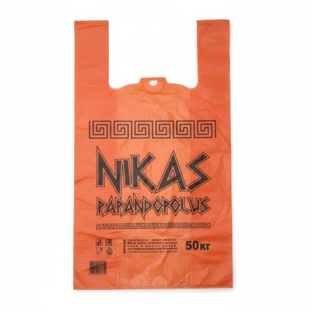 майки 30х55 Nikas ПНД оранж/100 *