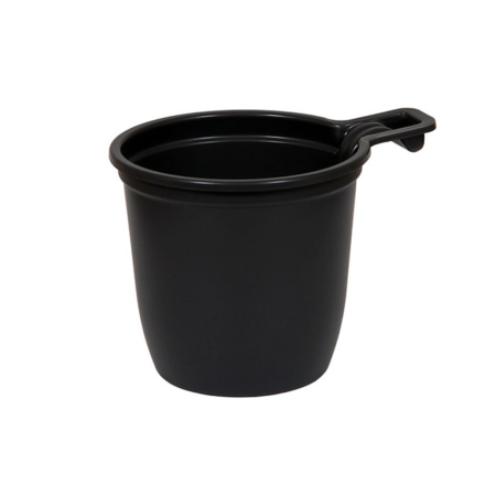 чашка кофейная ЧЁРНАЯ 200мл РР