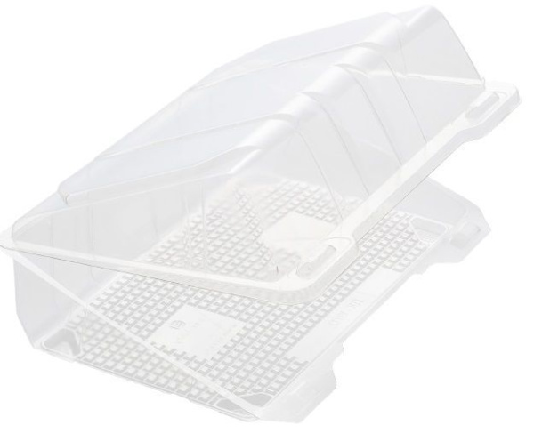 контейнер УЮ ДК-19/12 с крышкой ПЭТ размер 190*120*60 мм *