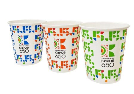 стакан бум. 200мл 650 лет ДК