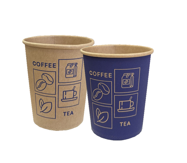 стакан бум. 250 мл Craft Line Синее настроение*