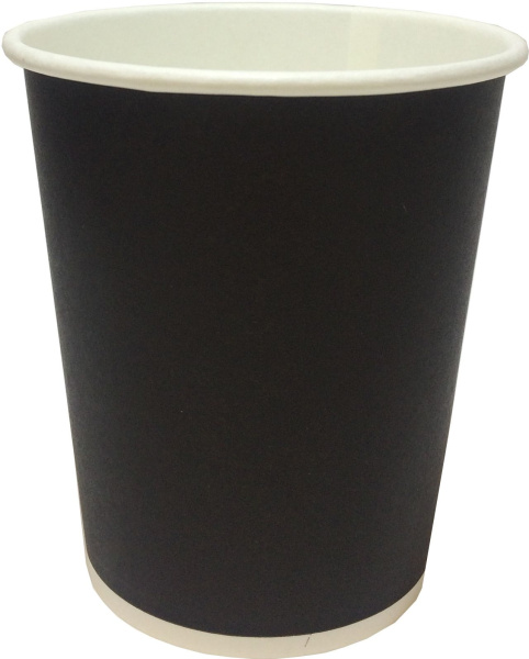 стакан бум. 200 мл Черный Скандипакк от производителя в Чебоксарах
