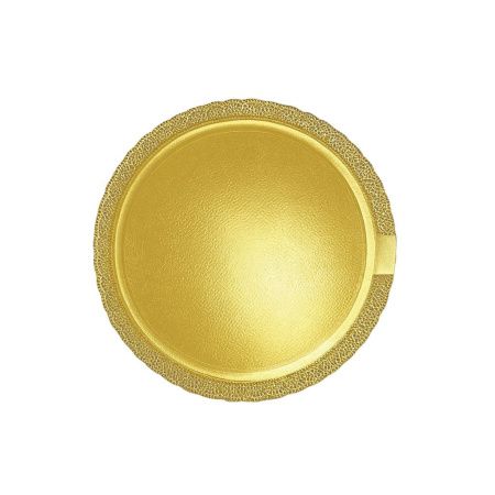 поднос бум. леонардо круглый d=30 золото