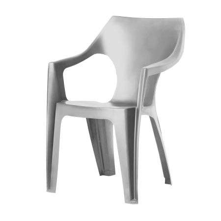 кресло пластиковое белое Амстердам