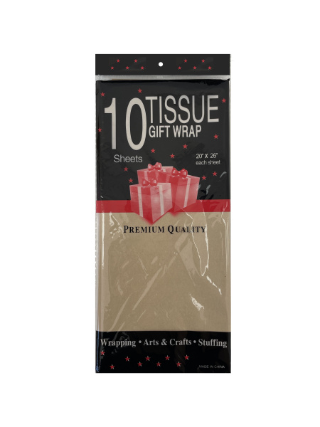 бумага Тишью 50*66 натуральный /10 *