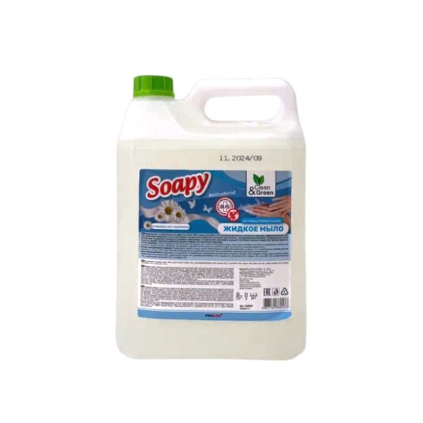 жидкое мыло Soapy Антибактериальное 5 ЛИТРОВ  канистра *