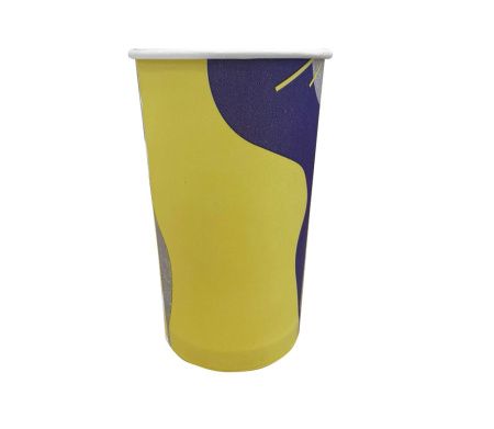 стакан бум. 350 мл Волны*