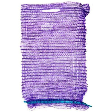 мешки сетчатые 22х31 с ручками фиолетовые