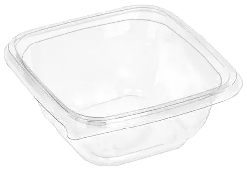 контейнер УЮ С12/12-250 прозрачный ПЭТ (крышка С12/12) КОМПЛЕКТ *