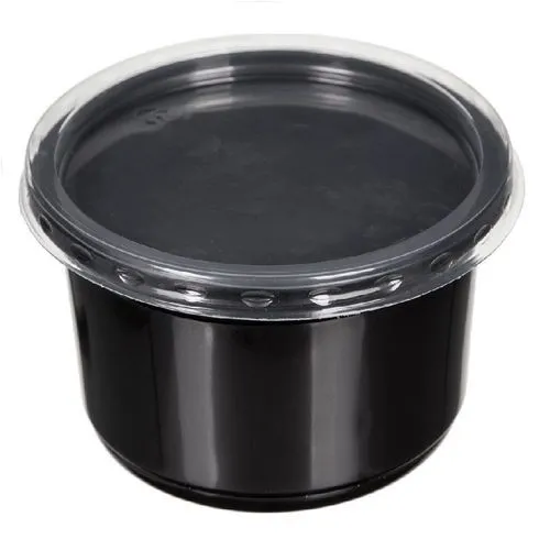 контейнер СпК-115 500мл черное дно с крышкой