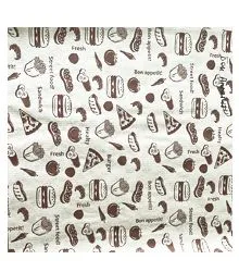 обертка бумажная жиростойкая 300х300 с рис/2000 *