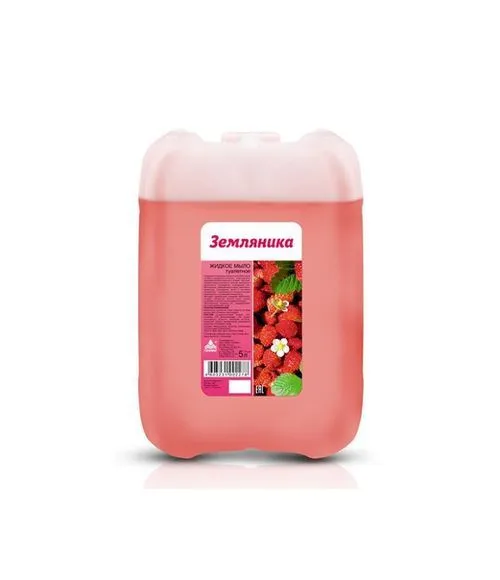 жидкое мыло "Ника-Земляника" 5 кг.